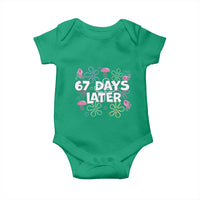 67 Days Later Baby Onesie Funny Six Seven 6 7 Meme Gen Alpha Slang Teacher Student - Wonder Print Shop