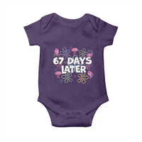 67 Days Later Baby Onesie Funny Six Seven 6 7 Meme Gen Alpha Slang Teacher Student - Wonder Print Shop
