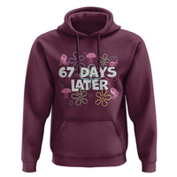 67 Days Later Hoodie Funny Six Seven 6 7 Meme Gen Alpha Slang Teacher Student - Wonder Print Shop