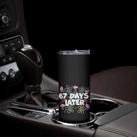 67 Days Later Skinny Tumbler Funny Six Seven 6 7 Meme Gen Alpha Slang Teacher Student - Wonder Print Shop