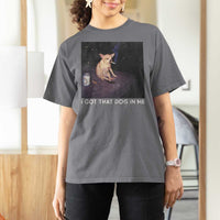 I Got That Dog In Me T Shirt For Women Retro Funny Chihuahua Smoking Beer - Wonder Print Shop