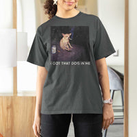 I Got That Dog In Me T Shirt For Women Retro Funny Chihuahua Smoking Beer - Wonder Print Shop