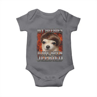 Chihuahua Funny Meme Baby Onesie My Heebies Have Been Jeebied Bootleg - Wonder Print Shop