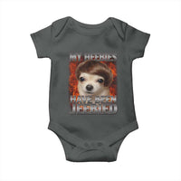 Chihuahua Funny Meme Baby Onesie My Heebies Have Been Jeebied Bootleg - Wonder Print Shop