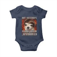 Chihuahua Funny Meme Baby Onesie My Heebies Have Been Jeebied Bootleg - Wonder Print Shop