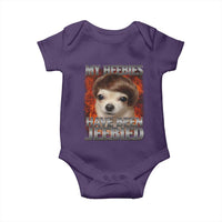 Chihuahua Funny Meme Baby Onesie My Heebies Have Been Jeebied Bootleg - Wonder Print Shop