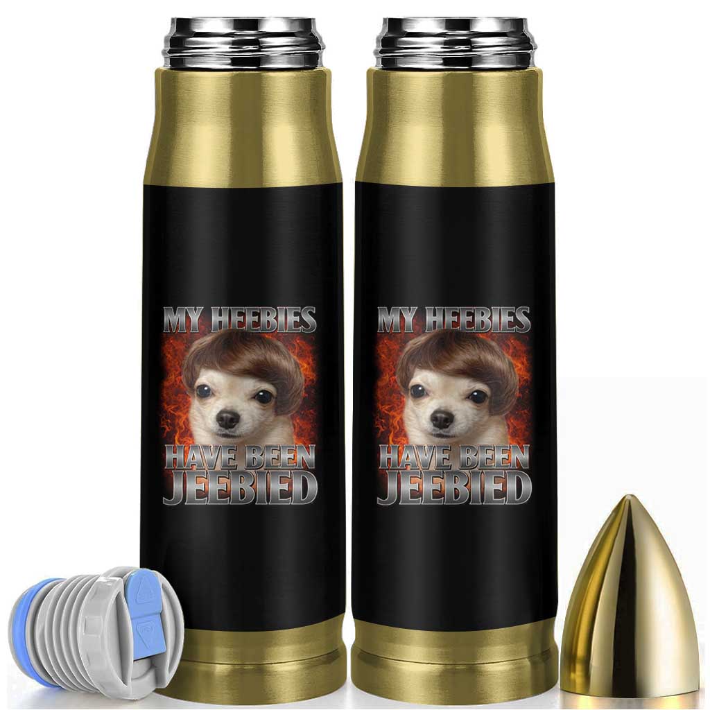 Chihuahua Funny Meme Bullet Tumbler My Heebies Have Been Jeebied Bootleg - Wonder Print Shop