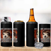 Chihuahua Funny Meme 4 in 1 Can Cooler Tumbler My Heebies Have Been Jeebied Bootleg - Wonder Print Shop