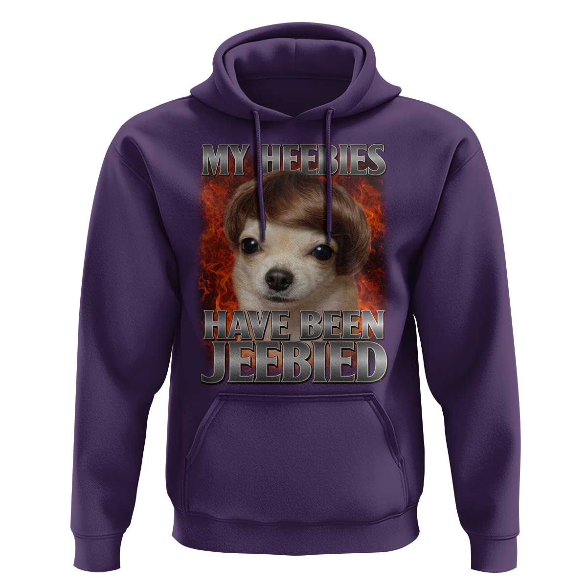 Chihuahua Funny Meme Hoodie My Heebies Have Been Jeebied Bootleg - Wonder Print Shop