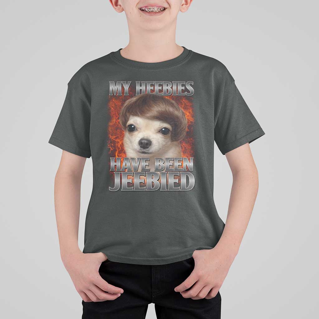 Chihuahua Funny Meme T Shirt For Kid My Heebies Have Been Jeebied Bootleg - Wonder Print Shop