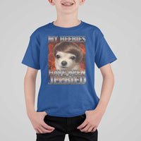 Chihuahua Funny Meme T Shirt For Kid My Heebies Have Been Jeebied Bootleg - Wonder Print Shop