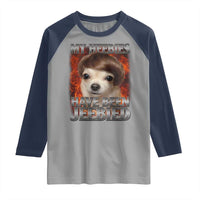 Chihuahua Funny Meme Raglan Shirt My Heebies Have Been Jeebied Bootleg - Wonder Print Shop