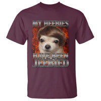 Chihuahua Funny Meme T Shirt My Heebies Have Been Jeebied Bootleg - Wonder Print Shop