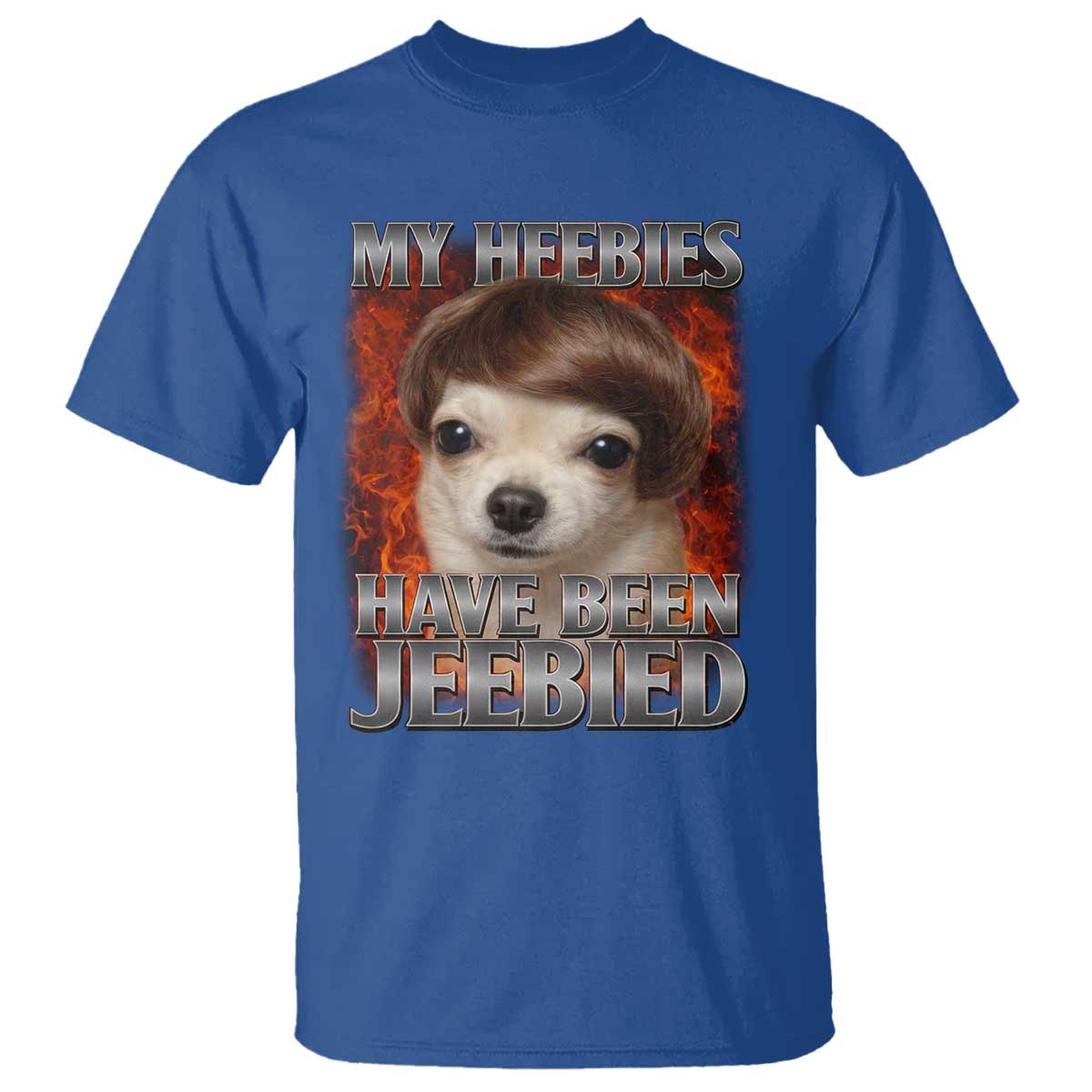 Chihuahua Funny Meme T Shirt My Heebies Have Been Jeebied Bootleg - Wonder Print Shop