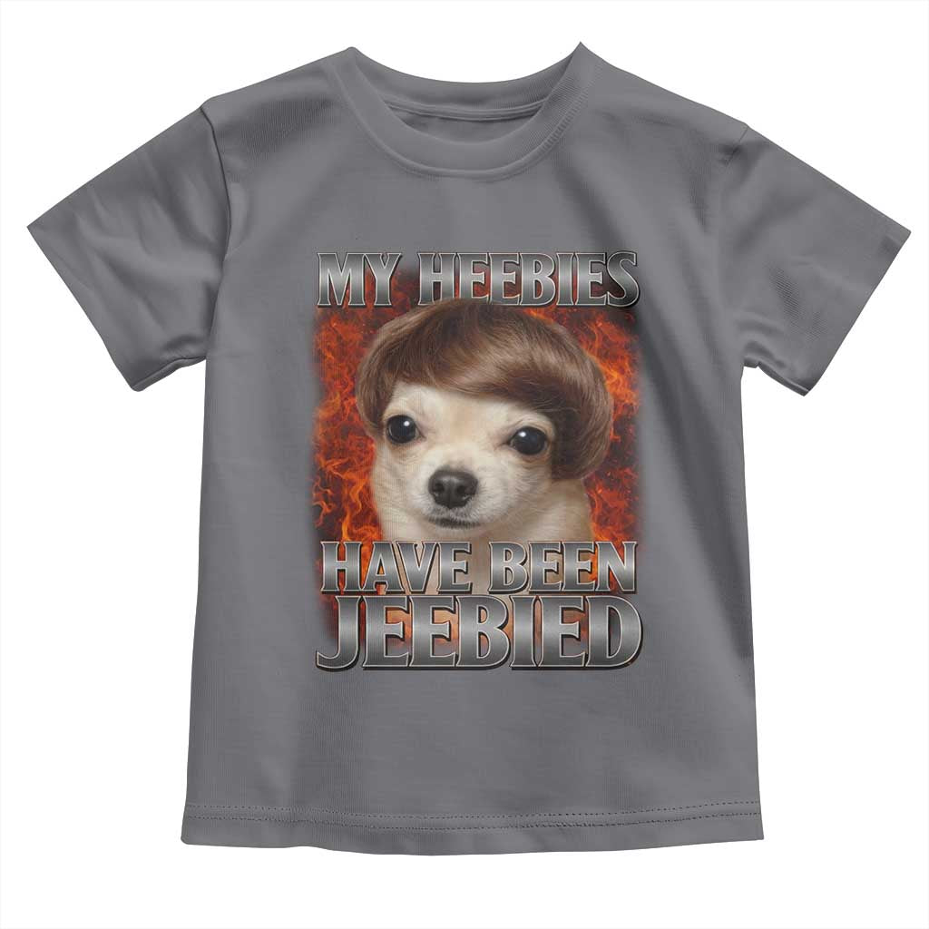 Chihuahua Funny Meme Toddler T Shirt My Heebies Have Been Jeebied Bootleg - Wonder Print Shop