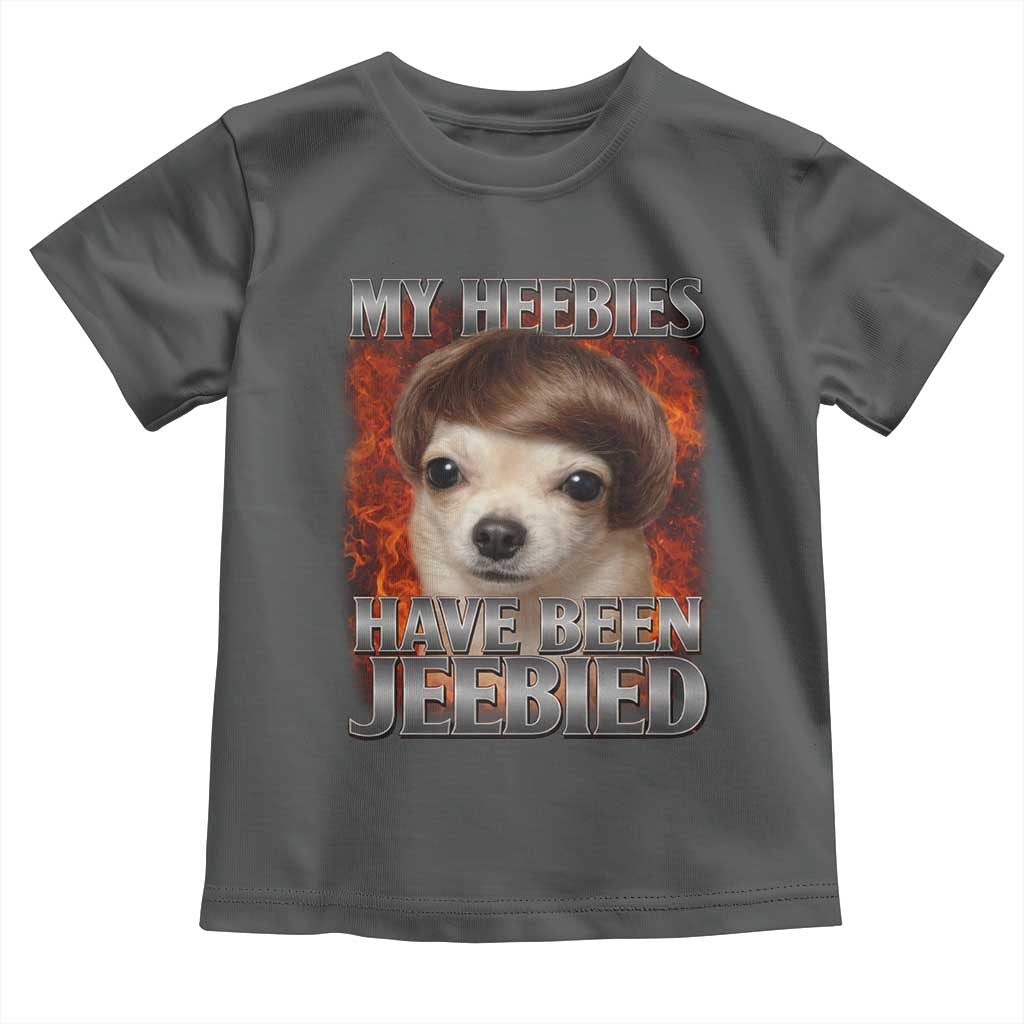 Chihuahua Funny Meme Toddler T Shirt My Heebies Have Been Jeebied Bootleg - Wonder Print Shop
