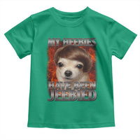 Chihuahua Funny Meme Toddler T Shirt My Heebies Have Been Jeebied Bootleg - Wonder Print Shop
