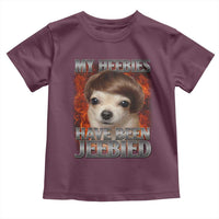 Chihuahua Funny Meme Toddler T Shirt My Heebies Have Been Jeebied Bootleg - Wonder Print Shop