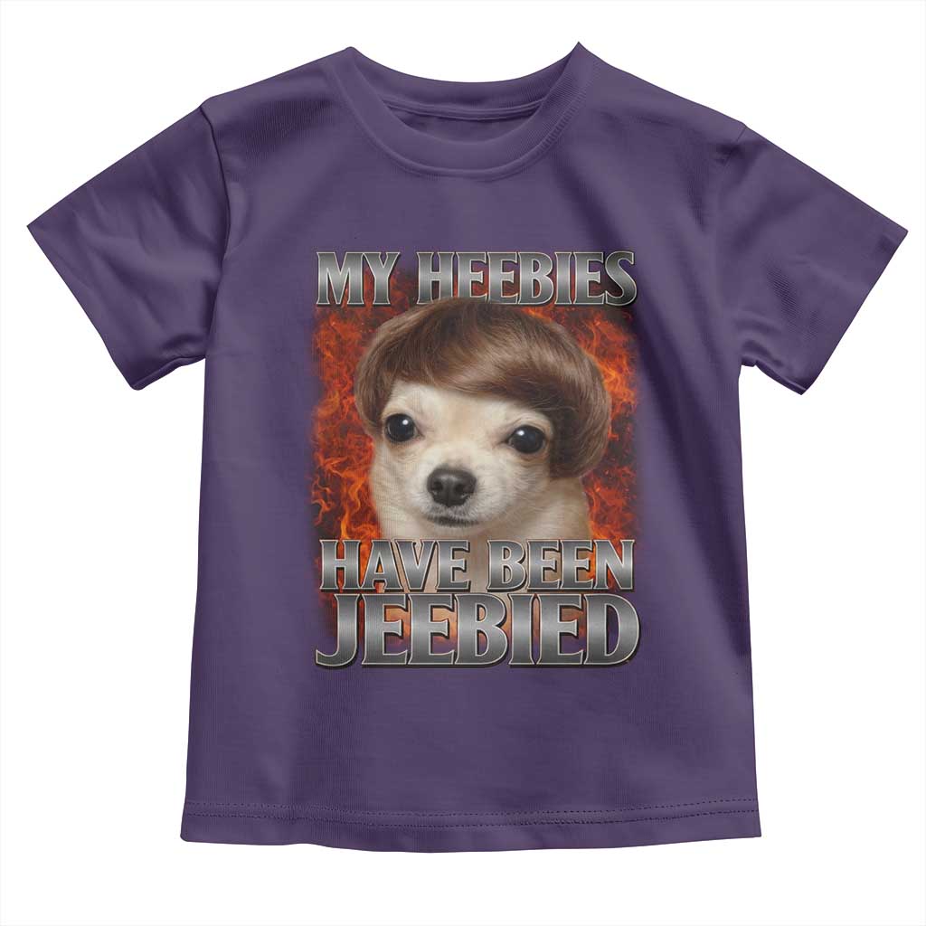 Chihuahua Funny Meme Toddler T Shirt My Heebies Have Been Jeebied Bootleg - Wonder Print Shop
