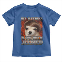 Chihuahua Funny Meme Toddler T Shirt My Heebies Have Been Jeebied Bootleg - Wonder Print Shop