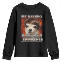 Chihuahua Funny Meme Youth Sweatshirt My Heebies Have Been Jeebied Bootleg - Wonder Print Shop