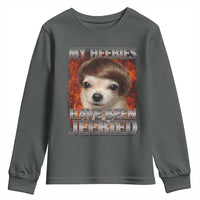 Chihuahua Funny Meme Youth Sweatshirt My Heebies Have Been Jeebied Bootleg - Wonder Print Shop