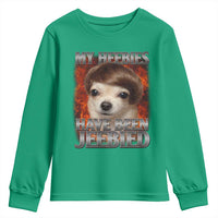 Chihuahua Funny Meme Youth Sweatshirt My Heebies Have Been Jeebied Bootleg - Wonder Print Shop