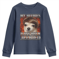 Chihuahua Funny Meme Youth Sweatshirt My Heebies Have Been Jeebied Bootleg - Wonder Print Shop