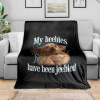 Funny Chihuahua Meme Throw Blanket My Heebies Have Been Jeebied Bootleg - Wonder Print Shop