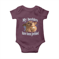 Funny Chihuahua Meme Baby Onesie My Heebies Have Been Jeebied Bootleg - Wonder Print Shop