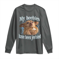 Funny Chihuahua Meme Long Sleeve Shirt My Heebies Have Been Jeebied Bootleg - Wonder Print Shop