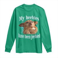 Funny Chihuahua Meme Long Sleeve Shirt My Heebies Have Been Jeebied Bootleg - Wonder Print Shop
