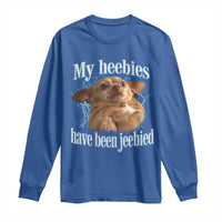 Funny Chihuahua Meme Long Sleeve Shirt My Heebies Have Been Jeebied Bootleg - Wonder Print Shop