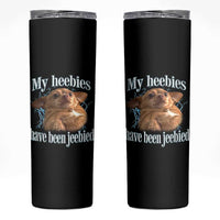 Funny Chihuahua Meme Skinny Tumbler My Heebies Have Been Jeebied Bootleg - undefined