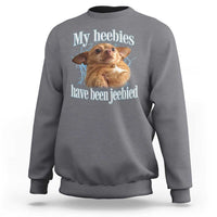Funny Chihuahua Meme Sweatshirt My Heebies Have Been Jeebied Bootleg - Wonder Print Shop