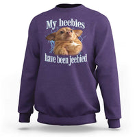 Funny Chihuahua Meme Sweatshirt My Heebies Have Been Jeebied Bootleg - Wonder Print Shop