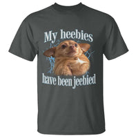 Funny Chihuahua Meme T Shirt My Heebies Have Been Jeebied Bootleg - Wonder Print Shop