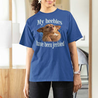 Funny Chihuahua Meme T Shirt For Women My Heebies Have Been Jeebied Bootleg - Wonder Print Shop