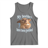Funny Chihuahua Meme Tank Top My Heebies Have Been Jeebied Bootleg - Wonder Print Shop