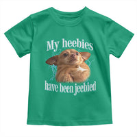 Funny Chihuahua Meme Toddler T Shirt My Heebies Have Been Jeebied Bootleg - Wonder Print Shop