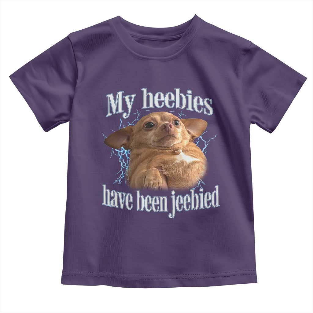 Funny Chihuahua Meme Toddler T Shirt My Heebies Have Been Jeebied Bootleg - Wonder Print Shop