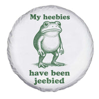 Funny Frog Spare Tire Cover My Heebies Have Been Jeebied Weirdcore Meme - Wonder Print Shop