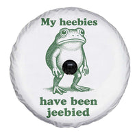 Funny Frog Spare Tire Cover My Heebies Have Been Jeebied Weirdcore Meme - Wonder Print Shop