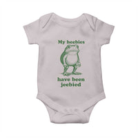 Funny Frog Baby Onesie My Heebies Have Been Jeebied Weirdcore Meme - Wonder Print Shop