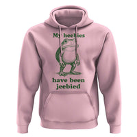 Funny Frog Hoodie My Heebies Have Been Jeebied Weirdcore Meme - Wonder Print Shop