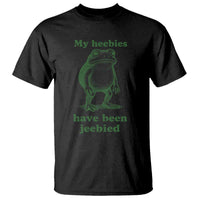Funny Frog T Shirt My Heebies Have Been Jeebied Weirdcore Meme - Wonder Print Shop