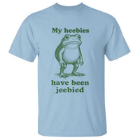 Funny Frog T Shirt My Heebies Have Been Jeebied Weirdcore Meme - Wonder Print Shop