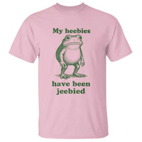 Funny Frog T Shirt My Heebies Have Been Jeebied Weirdcore Meme - Wonder Print Shop