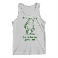 Funny Frog Tank Top My Heebies Have Been Jeebied Weirdcore Meme - Wonder Print Shop