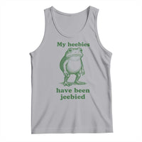 Funny Frog Tank Top My Heebies Have Been Jeebied Weirdcore Meme - Wonder Print Shop